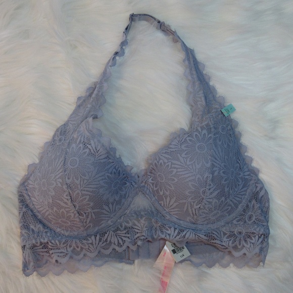 PINK Victoria's Secret Other - PINK Grey Halter top Bralette